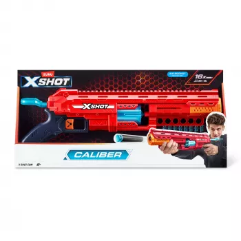 ZURU XSHOT Excel 36675 Caliber εκτοξευτής βελών, εμβέλεια 27 m