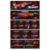 ZURU XSHOT Excel 36675 Caliber εκτοξευτής βελών, εμβέλεια 27 m