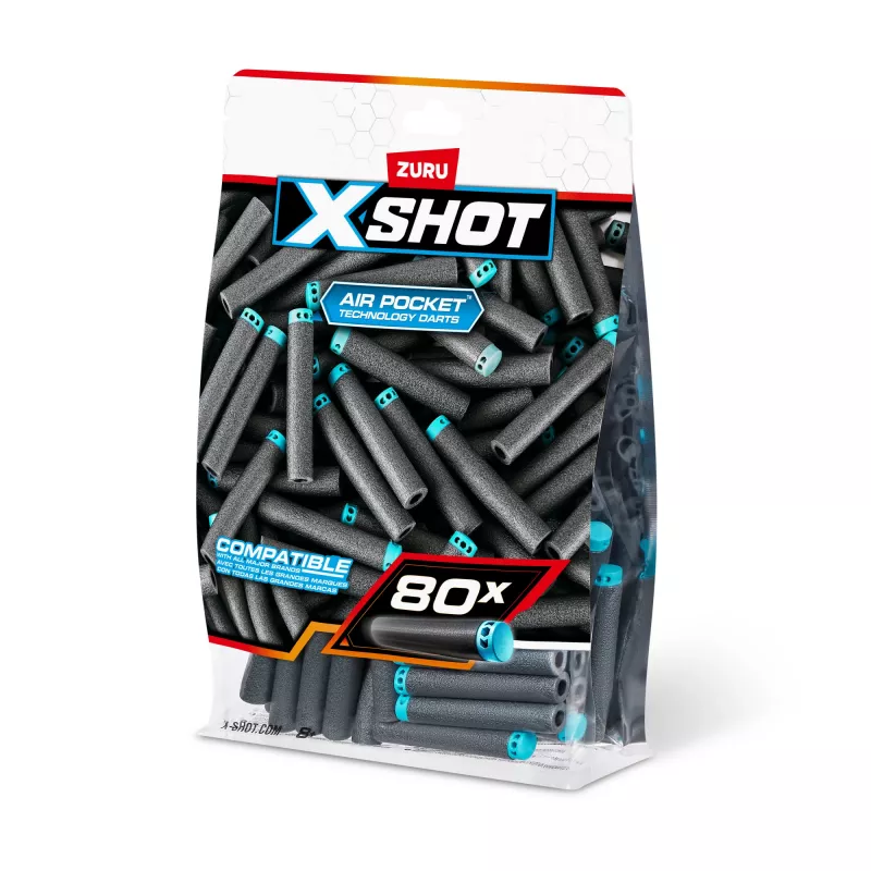 XSHOT Excel Ανταλλακτικά βέλη (80 βέλη) ZURU