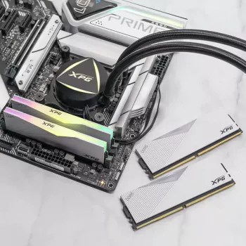DIMM 64 GB DDR5-6000 (2x 32 GB) Dual-Kit, Μνήμη RAM λευκό, AX5U6000C3032G-DCLARWH, Lancer RGB, INTEL XMP