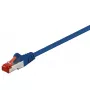 Καλώδιο Patch Goobay CAT 6 S/FTP PiMF μπλε 0,15 m