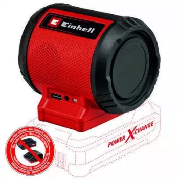 Φορητό ηχείο Einhell TC-SR 18 Li BT - Solo μαύρο, κόκκινο