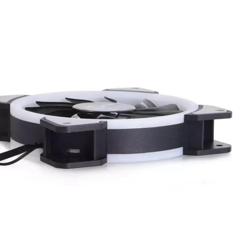 Ανεμιστήρας Alphacool Eiszyklon Aurora LUX Digital RGB 12 cm διαφανές