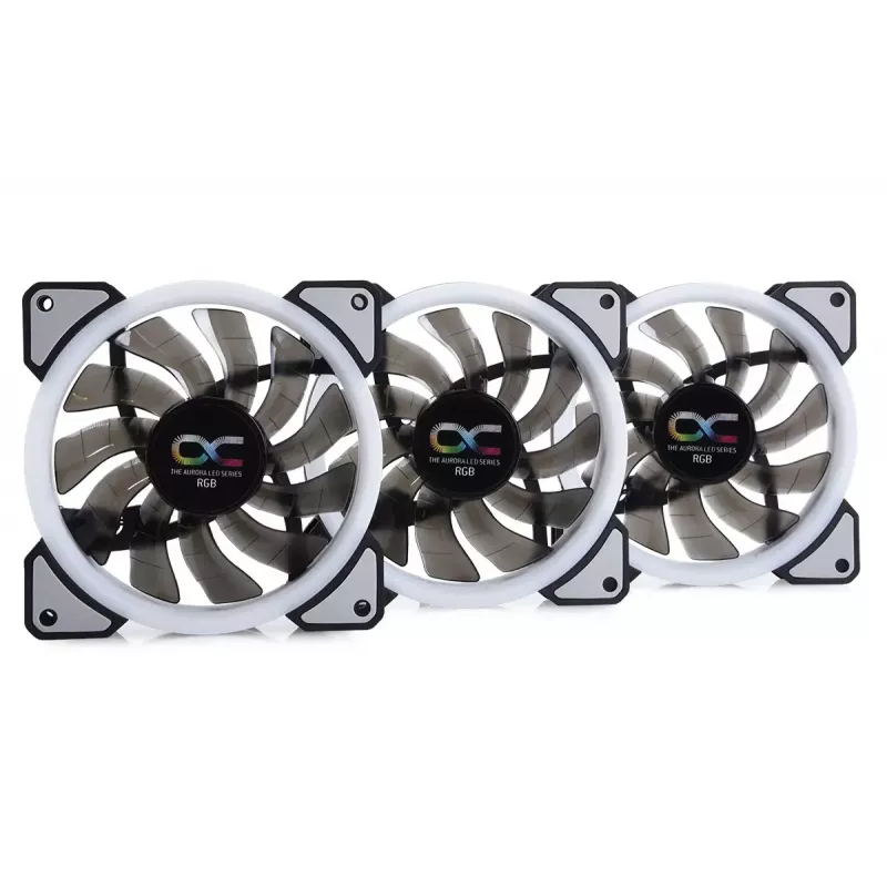 Ανεμιστήρας Alphacool Eiszyklon Aurora LUX Digital RGB 12 cm διαφανές