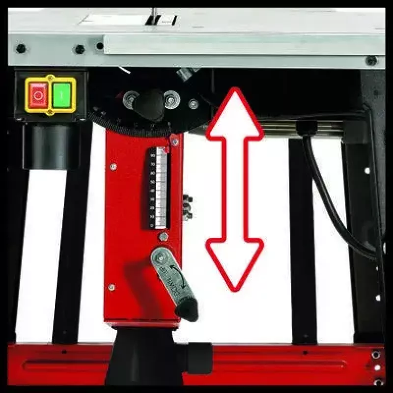 Einhell TC-TS 315 U 4340556 δισκοπρίονο πάγκου, 1800 W, λεπίδα 315 mm, βάθος κοπής 85 mm, 2950 σ.α.λ., κόκκινο/μαύρο