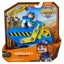Rubble & Crew, παιχνίδι ανατρεπόμενου φορτηγού Wheelers με κινούμενα μέρη και φιγούρα συλλογής, παιδικό παιχνίδι από 3 ετών