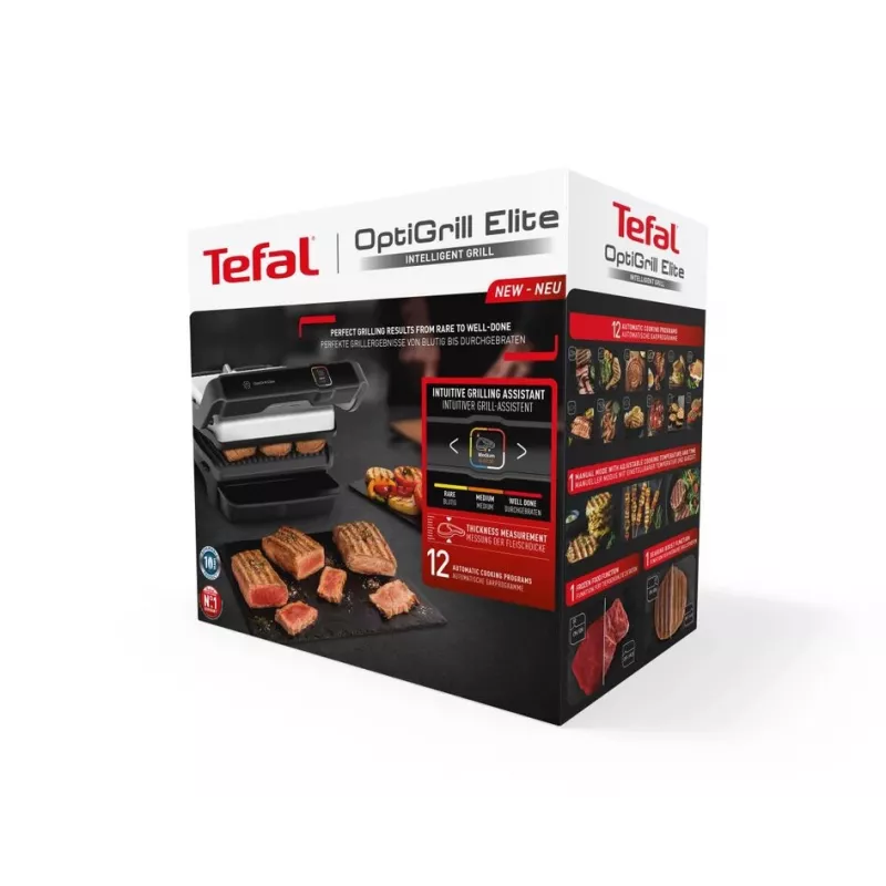 Tefal OptiGrill Elite GC750D ψησταριά επαφής