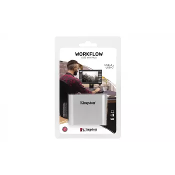 Kingston Technology USB 3.2 Gen 1 Workflow 5G USB-A και USB-C miniHub