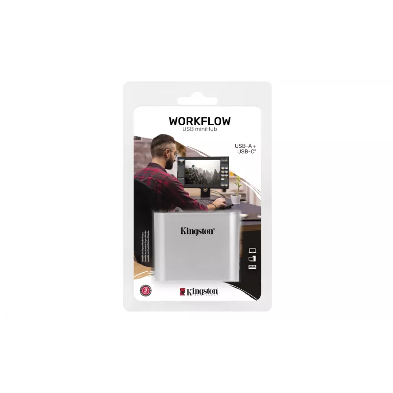 Kingston Technology USB 3.2 Gen 1 Workflow 5G USB-A και USB-C miniHub