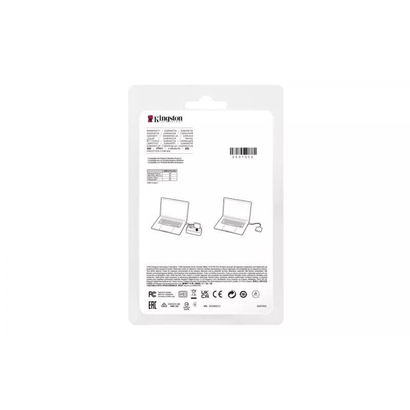 Kingston Technology USB 3.2 Gen 1 Workflow 5G USB-A και USB-C miniHub