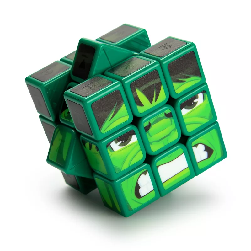 Spin Master Rubik's - Cubers 3x3 Hulk, παιχνίδι επιδεξιότητας