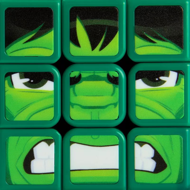 Spin Master Rubik's - Cubers 3x3 Hulk, παιχνίδι επιδεξιότητας