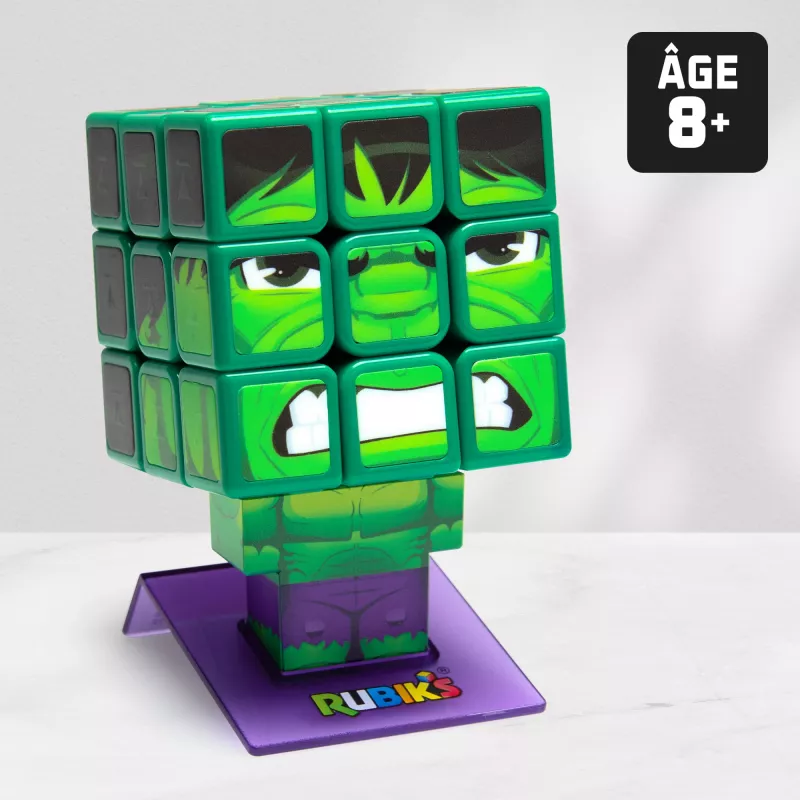 Spin Master Rubik's - Cubers 3x3 Hulk, παιχνίδι επιδεξιότητας
