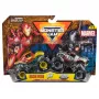 Monster Jam, Marvel Επίσημο Iron Man Vs. War Machine Die-Cast Monster Trucks, κλίμακα 1:64, παιχνίδι για αγόρια και κορίτσια από 3 ετών