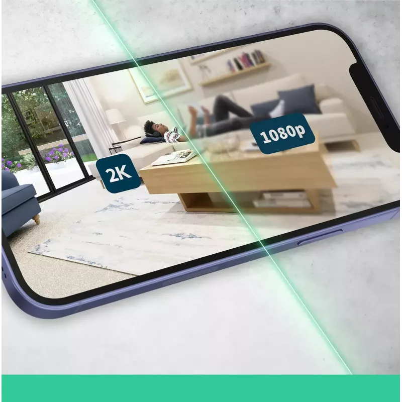 IP κάμερα ασφαλείας Arlo Essential 2K Indoor Security Camera 2 τεμ. ασύρματη εσωτερικού χώρου