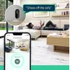 IP κάμερα ασφαλείας Arlo Essential 2K Indoor Security Camera 2 τεμ. ασύρματη εσωτερικού χώρου