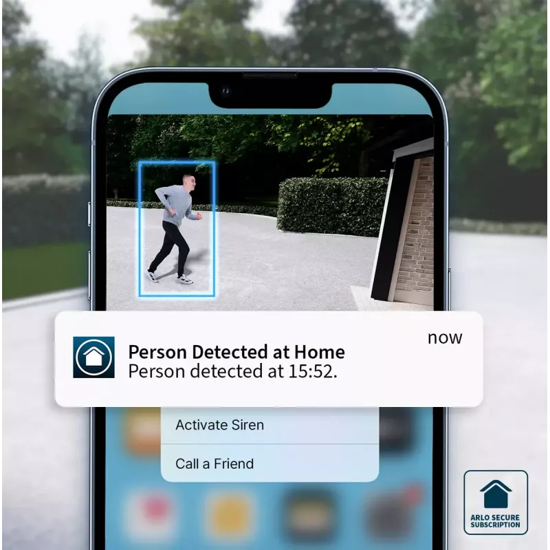 IP κάμερα ασφαλείας Arlo Essential 2K Indoor Security Camera 2 τεμ. ασύρματη εσωτερικού χώρου