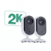 IP κάμερα ασφαλείας Arlo Essential 2K Indoor Security Camera 2 τεμ. ασύρματη εσωτερικού χώρου
