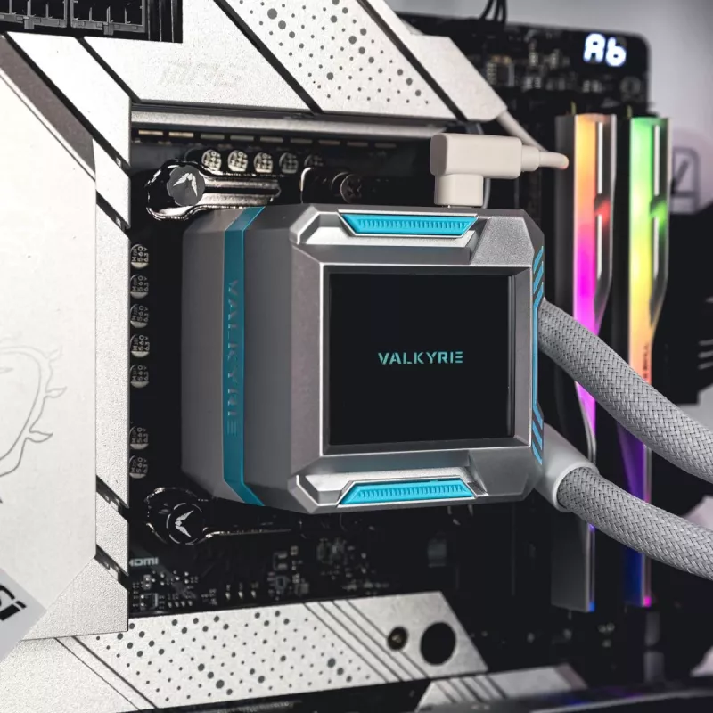 VALKYRIE All-in-One Υδρόψυξη Syn 240 ARGB Λευκό