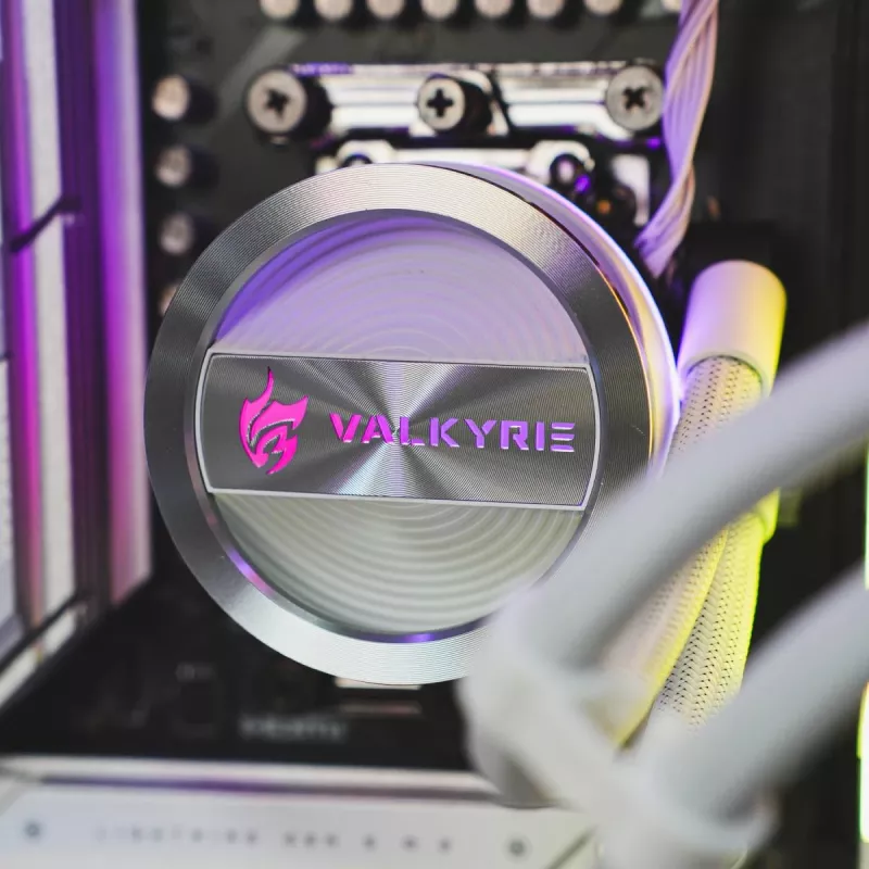 VALKYRIE All-in-One Υδρόψυξη Dragonfang 360 ARGB Λευκό