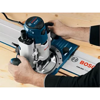 Bosch Professional FSN OFA 1600Z0000G προσαρμογέας οδηγού ράγας για ρούτερ, αλουμίνιο, μπλε