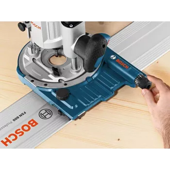 Bosch Professional FSN OFA 1600Z0000G προσαρμογέας οδηγού ράγας για ρούτερ, αλουμίνιο, μπλε