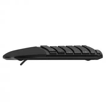 Kensington Pro Fit Ergo KB675 EQ TKL Πληκτρολόγιο USB RF Wireless Bluetooth QWERTZ Γερμανικό Μαύρο