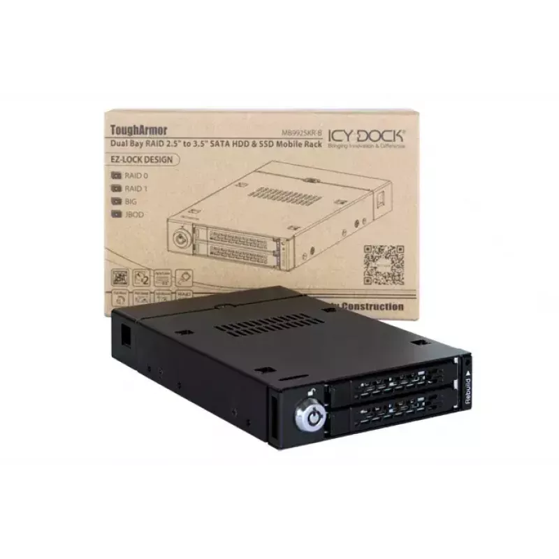 Θήκη αποθήκευσης Icy Dock ToughArmor MB992SKR-B