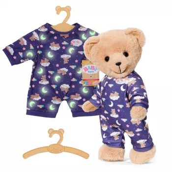 BABY born φόρμα ύπνου Teddy Glow in the Dark, φόρμα κούκλας, 1 έτος