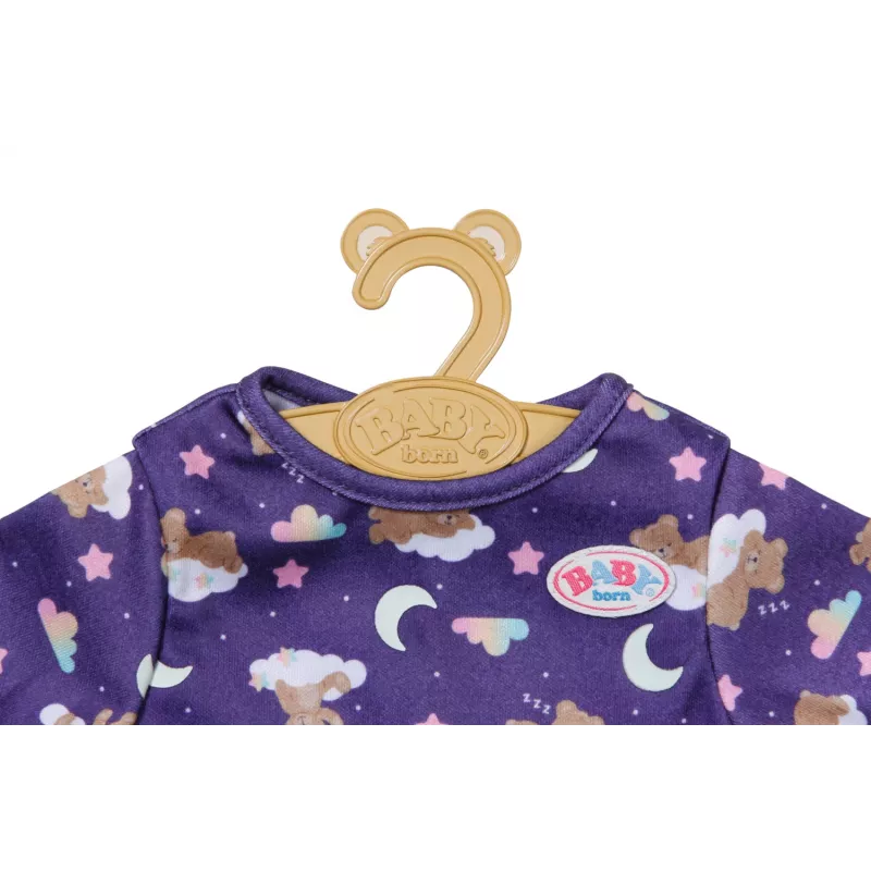 BABY born φόρμα ύπνου Teddy Glow in the Dark, φόρμα κούκλας, 1 έτος