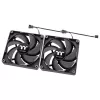 Ανεμιστήρας PC THERMALTAKE - CT140 - 14cm - Μαύρο - Συσκευασία 2 τεμ.
