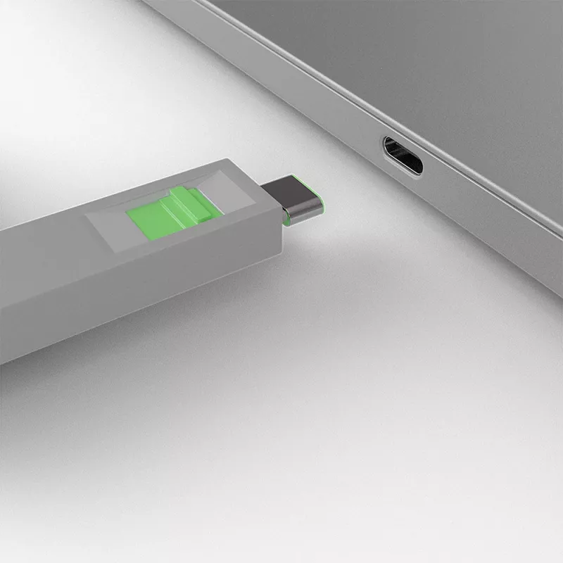 Κλειδί αποκλεισμού θυρών Lindy USB Type-C Κλειδί αποκλεισμού θυρών Συσκευασία 4 τεμ. Πράσινο