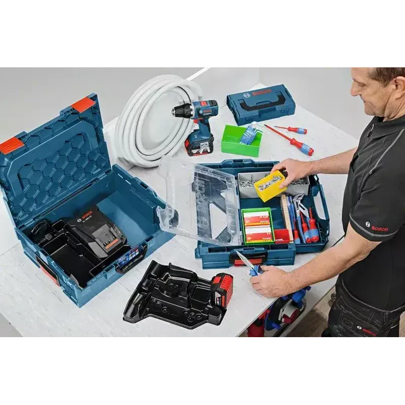 Bosch 1600A002UW ένθετο L-BOXX για GDR 18 V-LI MF / GDS 18 V-LI HT, για L-BOXX 136, μαύρο