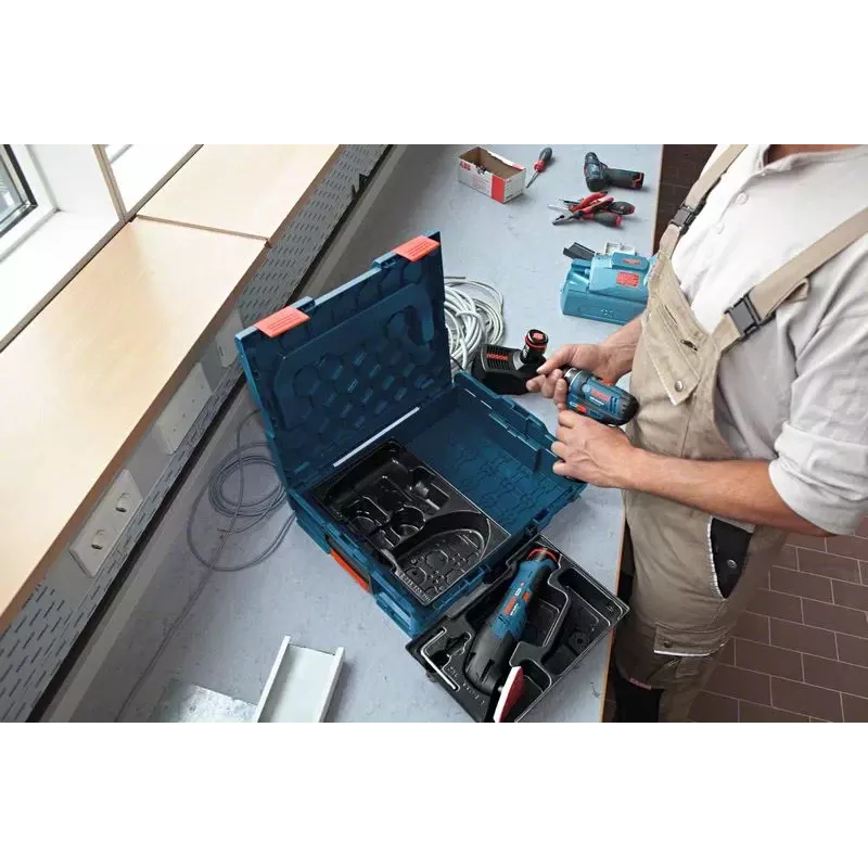 Bosch 1 600 A00 2WR Κουτί αποθήκευσης εξαρτημάτων μαύρο σετ διαχωριστικών