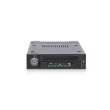 ICYDOCK Mobile Rack Κλείδωμα ασφαλείας miniSAS 1xM.2 NVMe σε 1x3,5-ίντσες Θέση ενσωμάτωσης