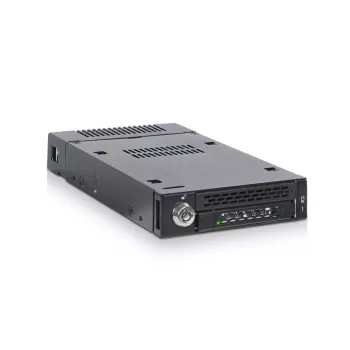ICYDOCK Mobile Rack Κλείδωμα ασφαλείας miniSAS 1xM.2 NVMe σε 1x3,5-ίντσες Θέση ενσωμάτωσης