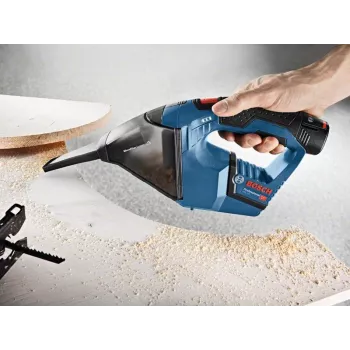 Bosch GAS 12V Professional Ηλεκτρική σκούπα χειρός Μαύρο, Μπλε, Κόκκινο Χωρίς σακούλα