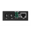 DIGITUS Μετατροπέας μέσων, Multimode 10/100Base-TX σε 100Base-FX, με τροφοδοτικό, βύσμα SC, έως 2 km