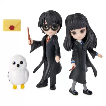 Wizarding World, Magical Minis Harry Potter και Cho Chang Σετ φιλίας με πλάσμα, παιχνίδι για παιδιά από 5 ετών