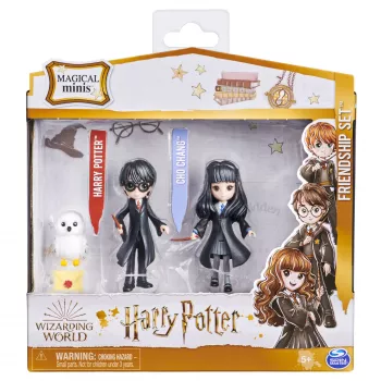 Wizarding World, Magical Minis Harry Potter και Cho Chang Σετ φιλίας με πλάσμα, παιχνίδι για παιδιά από 5 ετών