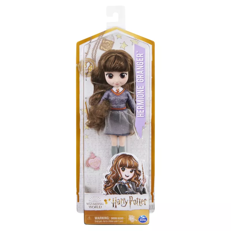 Κούκλα μόδας Spinmaster Hermione Granger, 8 ίντσες (203 mm), πολύχρωμο, για παιδιά από 5 ετών
