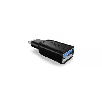 ICY BOX IB-CB003 USB 3.0 Type-C USB 3.0 Type-A Μαύρο
