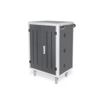 DIGITUS Καρότσι φόρτισης/αποθήκευσης 15.6in USB-C 30 θέσεις φόρτισης PDU ανεμιστήρες 1260 x 824 x 650mm