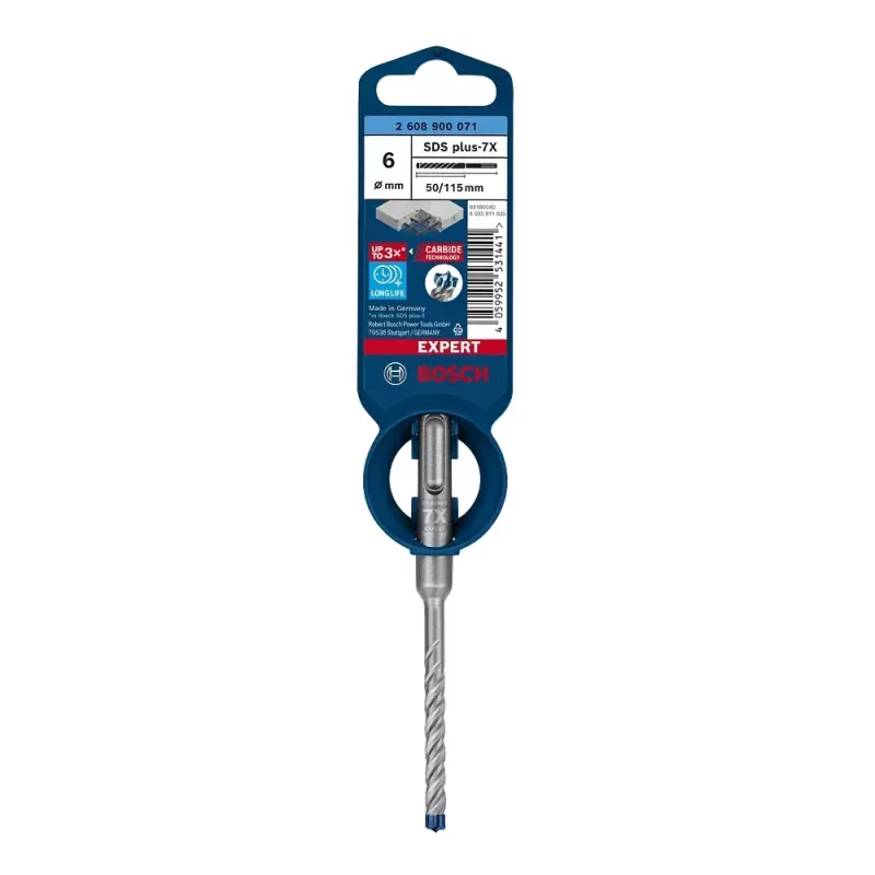 Τρυπάνι Bosch SDS plus-7X 6mm 115mm