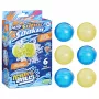 Μπαλόνια νερού HASBRO Nerf Super Soaker Hydro Balls — ενσωματωμένη δεξαμενή νερού, 6 τεμ., πλαστικό, μπλε/κίτρινο, ηλικία 6+