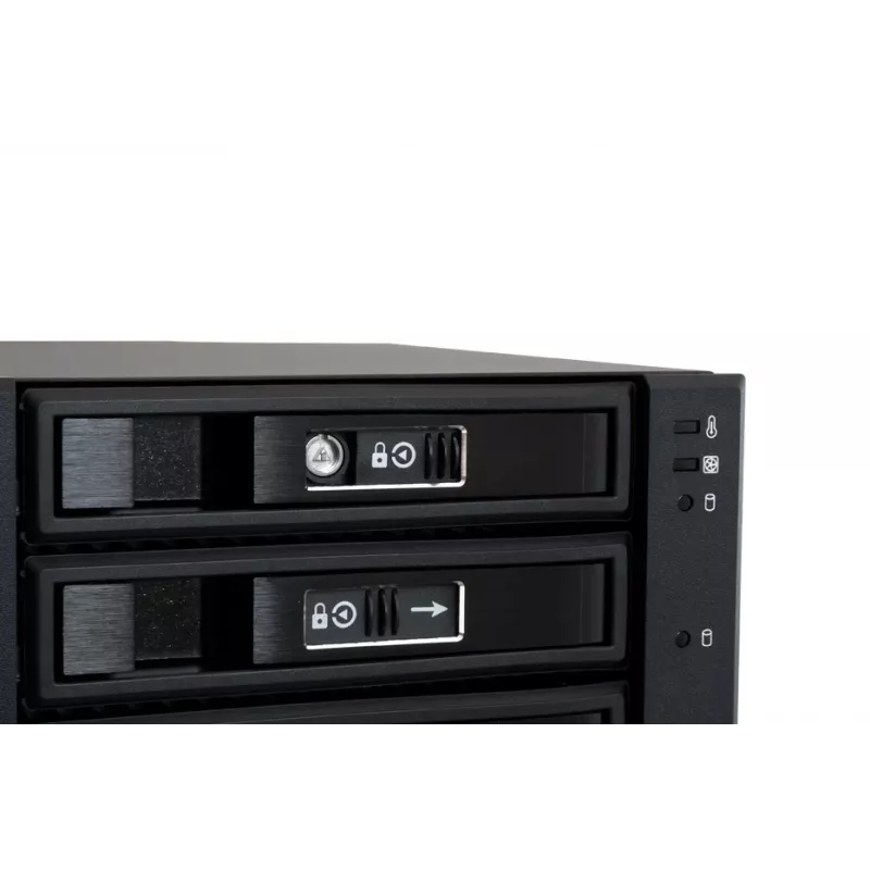 Chieftec CBP-3141SAS κάλυμμα θήκης δίσκου μαύρο