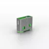 Lindy USB-Port-Blocker (χωρίς κλειδί) – Συσκευασία 10 τεμ., Κωδικός χρώματος: Πράσινο