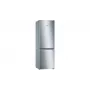Bosch Serie 2 KGN33NLEB ψυγειοκαταψύκτης, ελεύθερης τοποθέτησης, 279 l, No Frost, E, ανοξείδωτο ατσάλι