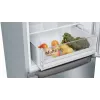 Bosch Serie 2 KGN33NLEB ψυγειοκαταψύκτης, ελεύθερης τοποθέτησης, 279 l, No Frost, E, ανοξείδωτο ατσάλι