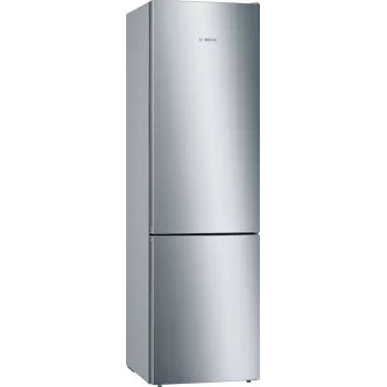 Bosch Serie 6 KGE39ALCA ψυγειοκαταψύκτης, ελεύθερης τοποθέτησης, 201 cm, καταψύκτης 94 l, C, ανοξείδωτο ατσάλι